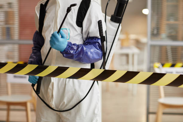 Professional Blood Cleanup technician working in Clifton, TX